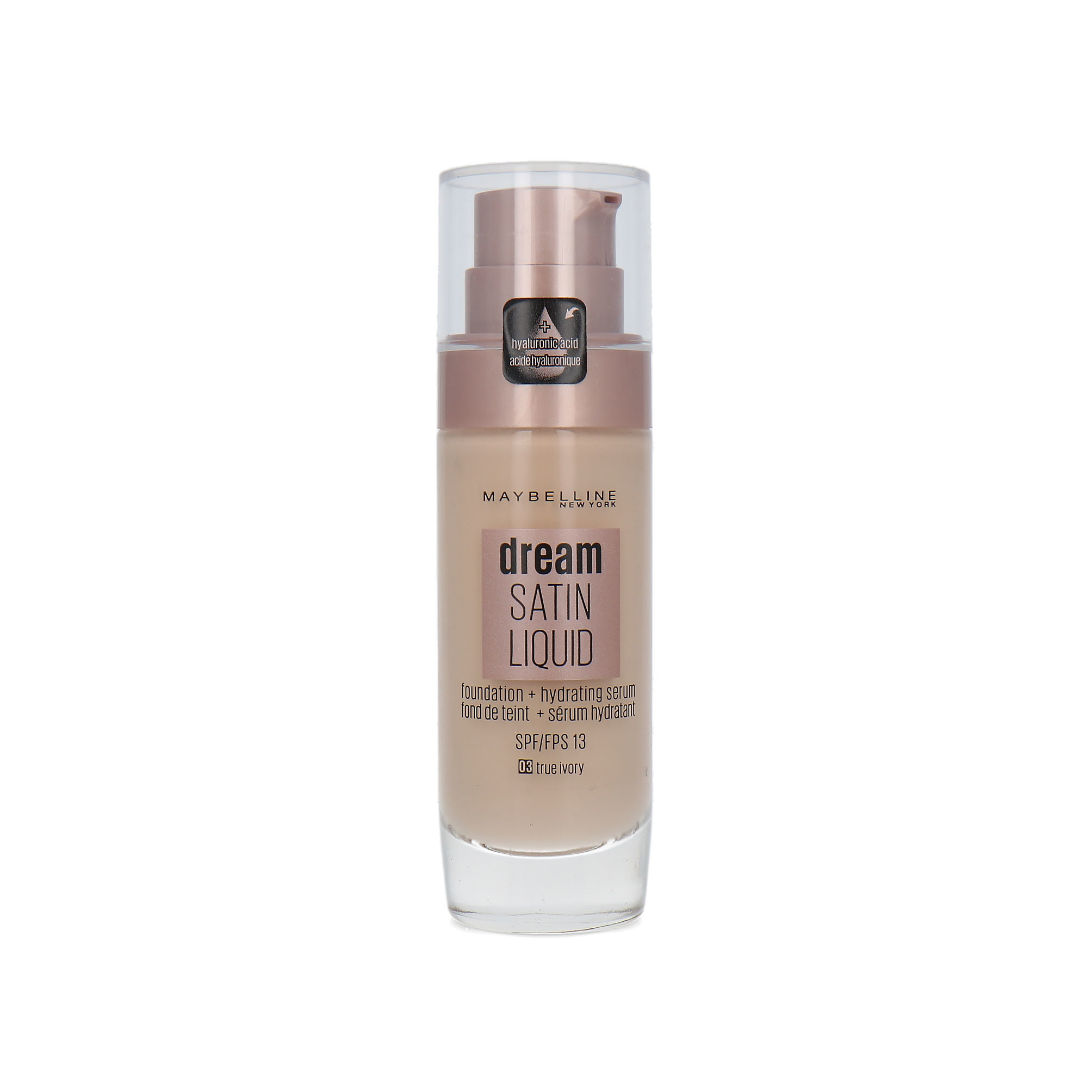 Maybelline Dream Satin Liquid Fond de teint - 03 True Ivory