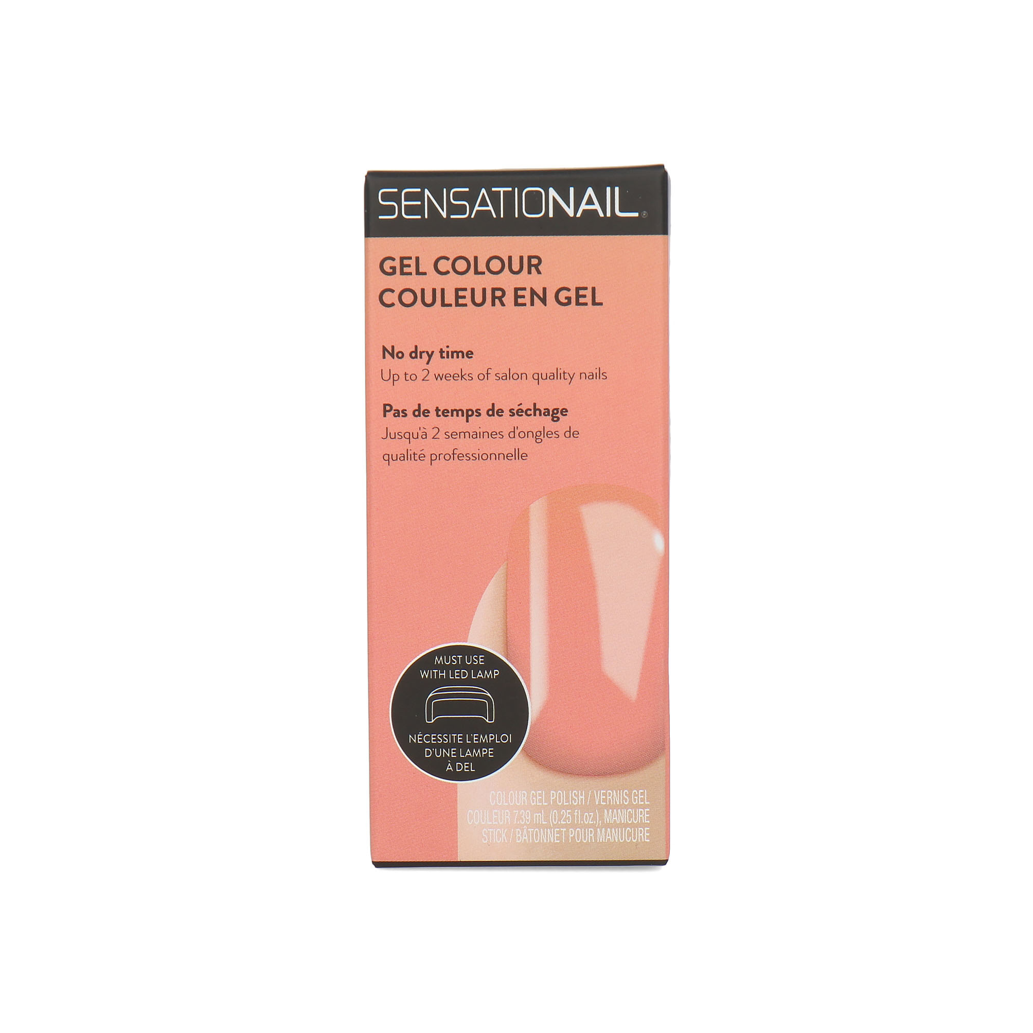 Sensationail Gel Color Vernis à ongles - Practice What You Peach