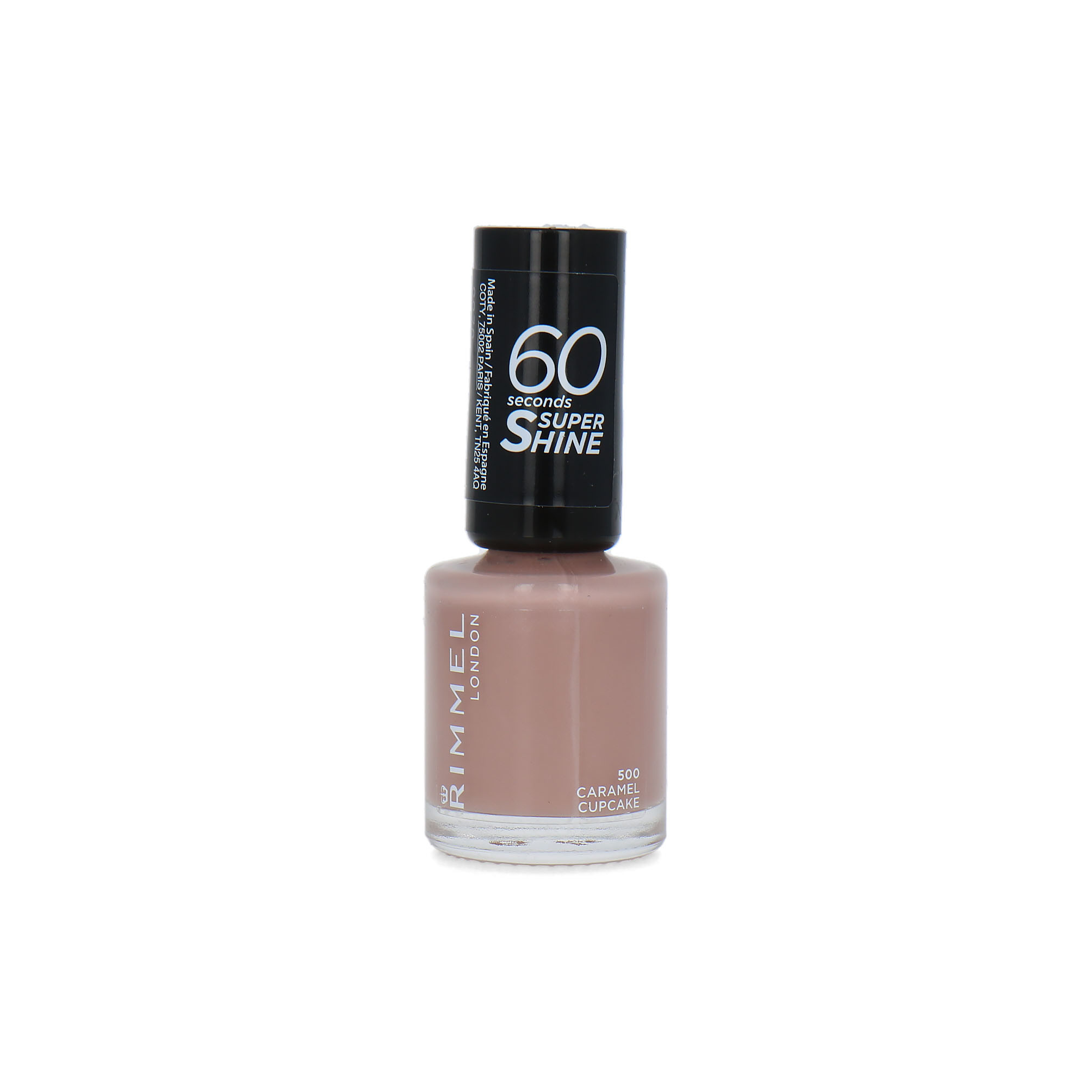 Rimmel 60 Seconds Super Shine Vernis à ongles - 500 Caramel Cupcake