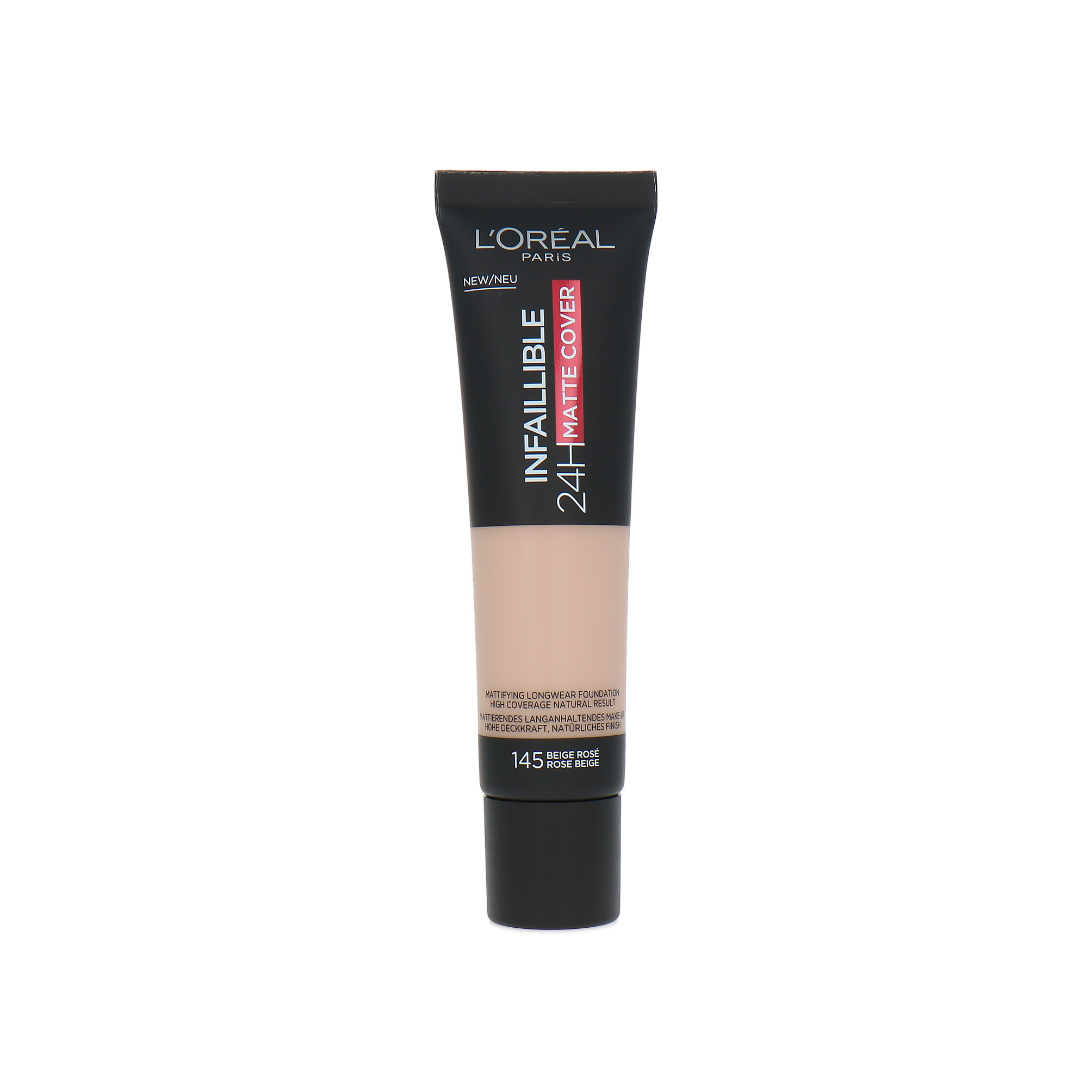 L'Oréal Infallible 24H Matte Cover Fond de teint - 145 Rose Beige