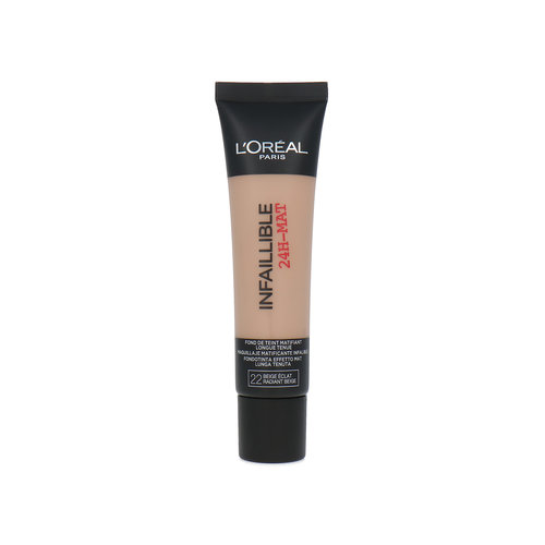 L'Oréal Infallible 24H Matte Fond de teint - 22 Radiant Beige