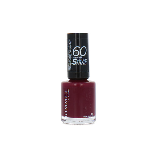 Rimmel 60 Seconds Super Shine Vernis à ongles - 712 Berry Pop