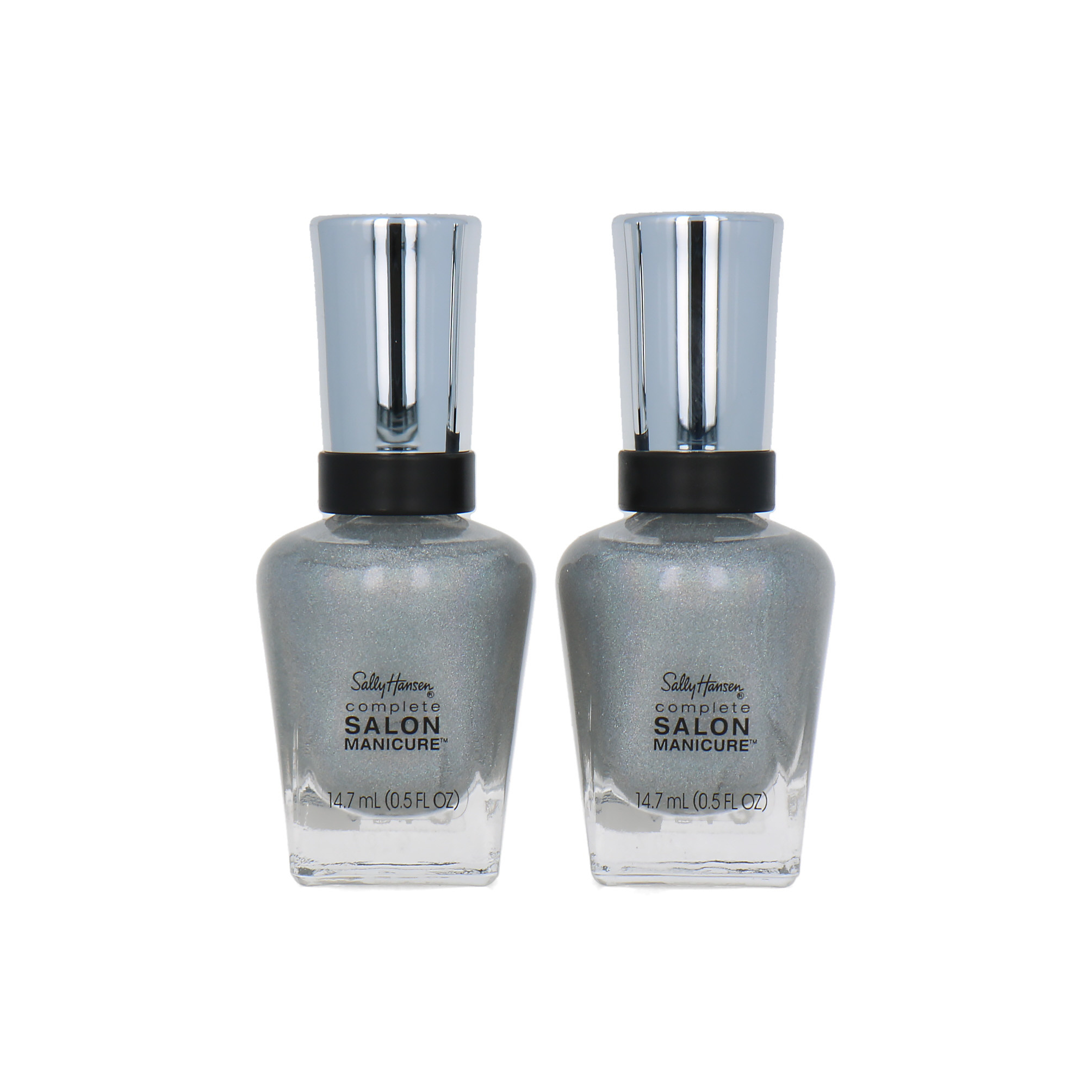 Sally Hansen Salon Manicure Vernis à ongles - 825 Silver Wonderland (Ensemble de 2)