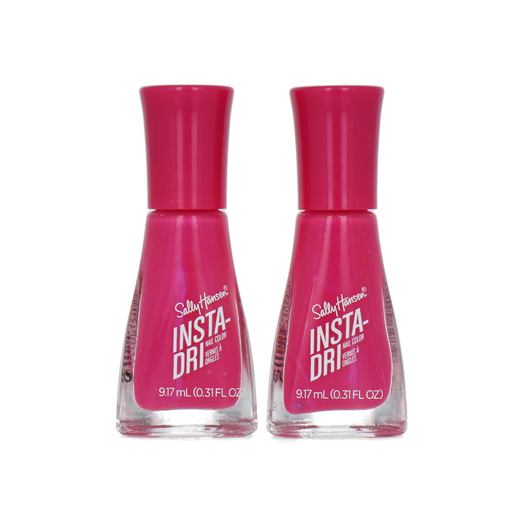 Sally Hansen Insta-Dri Vernis à ongles - 303 Flashy Fuchsia (Ensemble de 2)