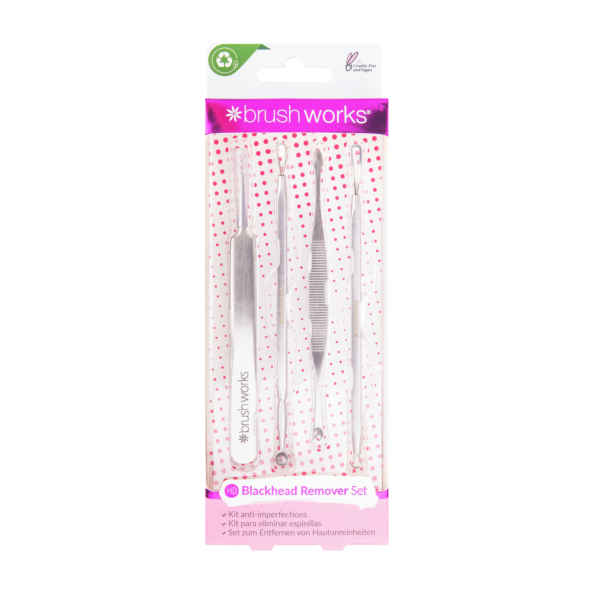 Brushworks Blackhead & Blemish Remover Set