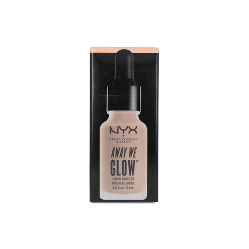 NYX Away We Glow Liquid Booster Highlighter - Glazed Donuts