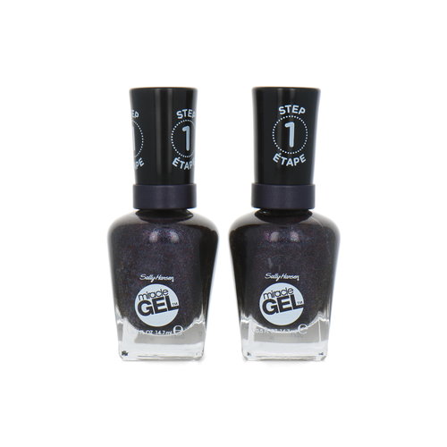 Sally Hansen Miracle Gel Vernis à ongles - 842 Starry Night (2 pièces) Sally Hansen Miracle Gel Vernis à ongles - 842 Starry Night (2 pièces)