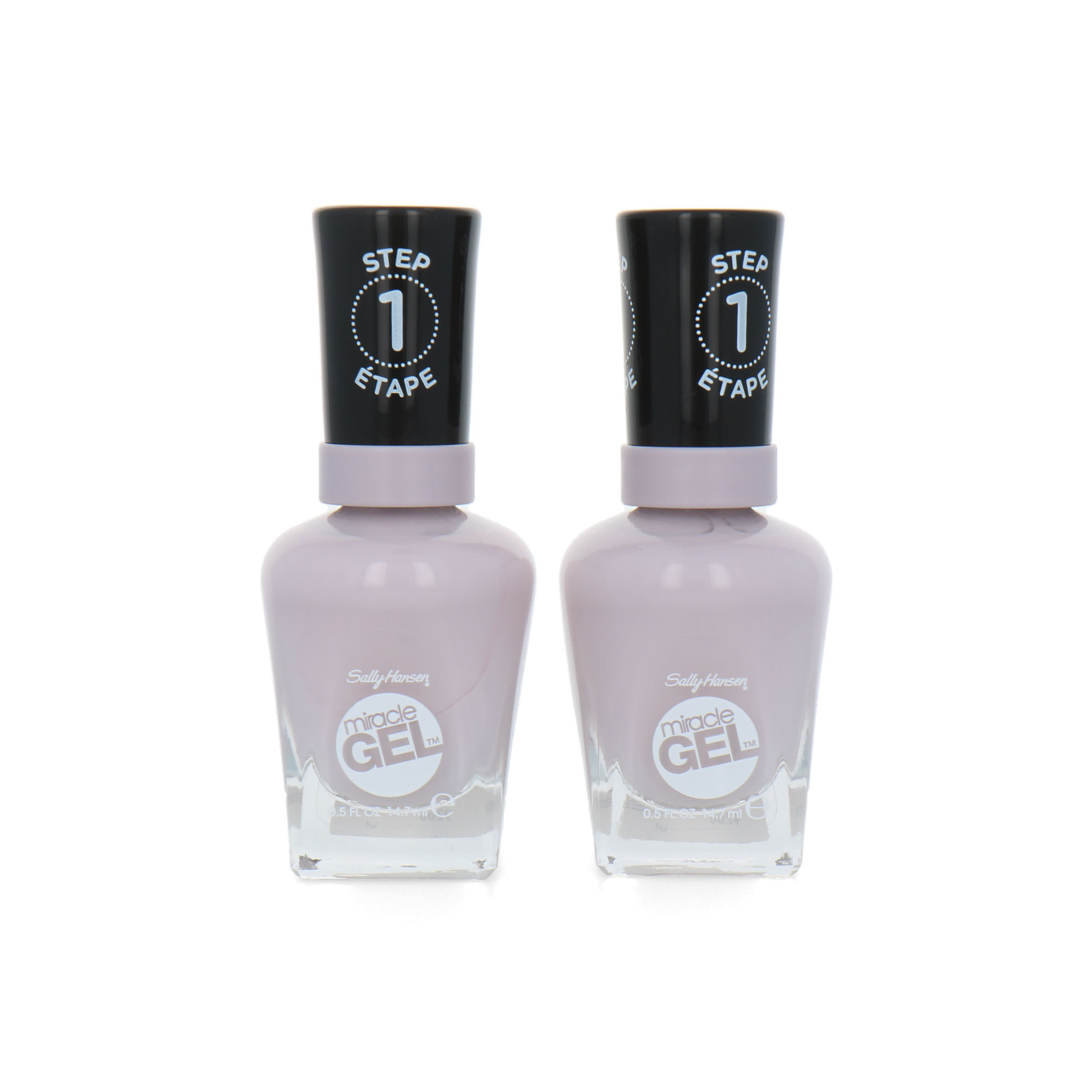 Sally Hansen Miracle Gel Vernis à ongles - 226 Get In Carnation (2 pièces)
