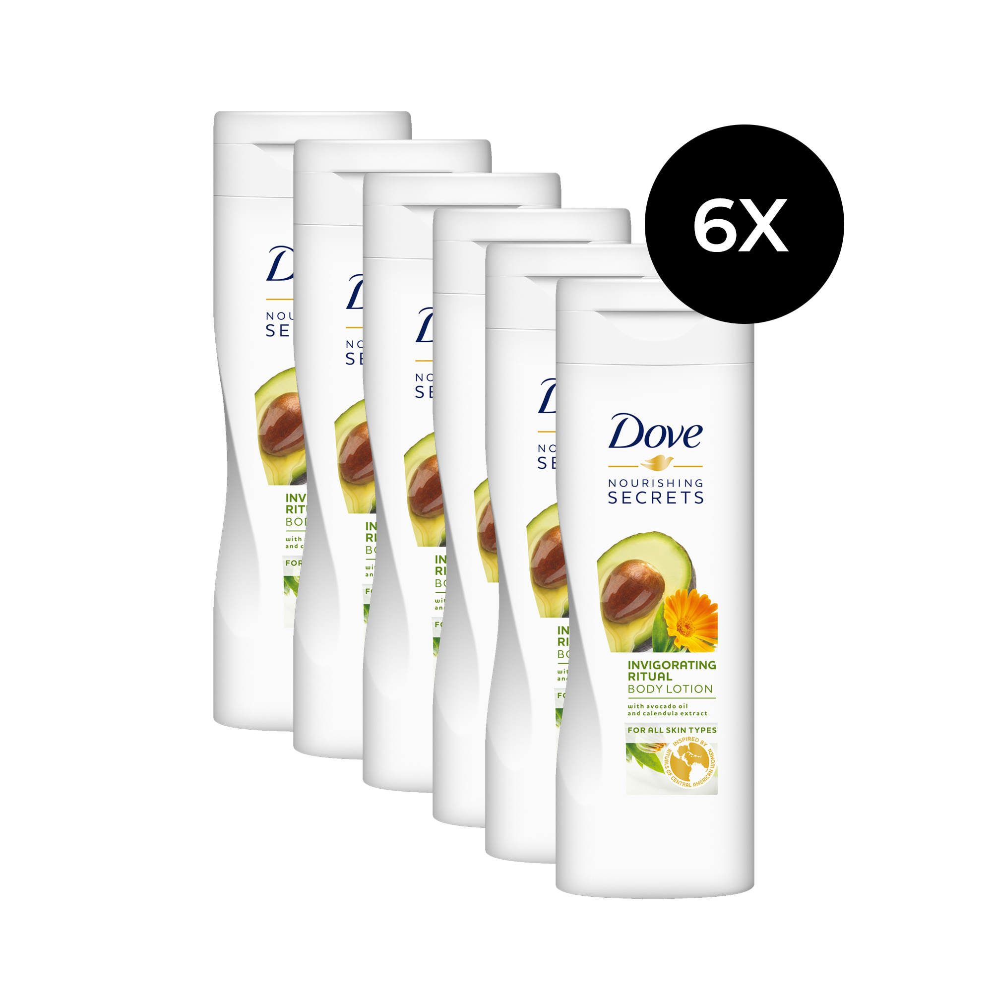 Dove Nourishing Secrets Invigorating Ritual Bodylotion - 400 ml (6 pièces)