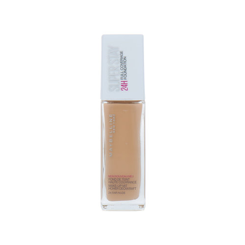 Maybelline SuperStay 24H Full Coverage Fond de teint - 24 Fair Nude