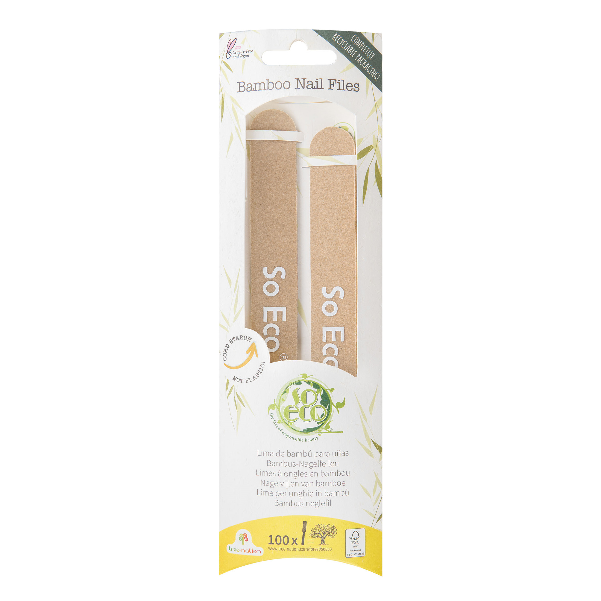 So Eco Bamboo Nail Files