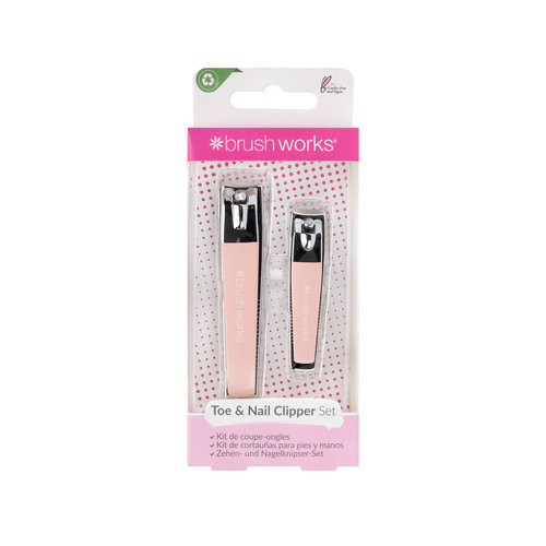 Brushworks Toe & Nail Clipper Set