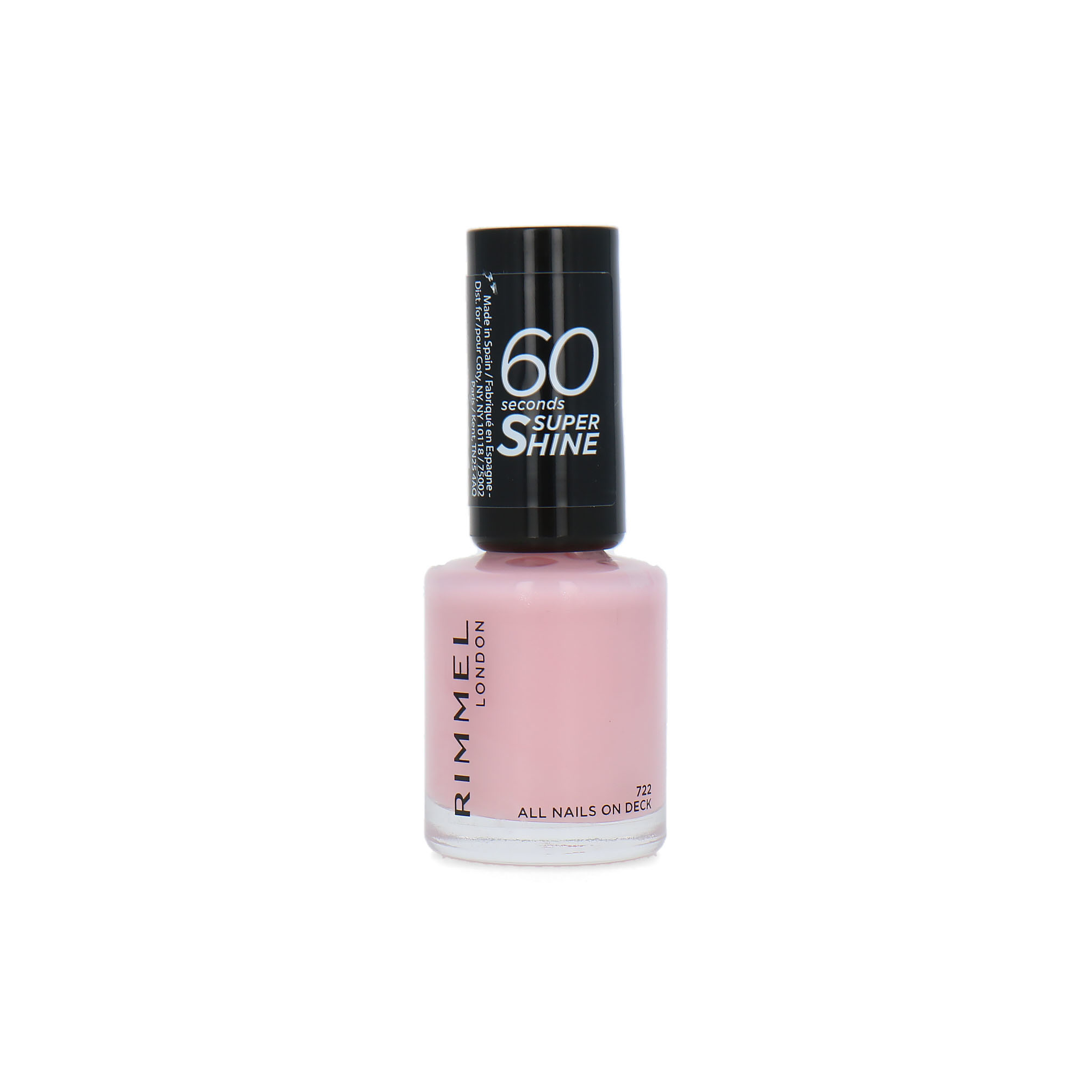 Rimmel 60 Seconds Super Shine Vernis à ongles - 722 All Nails On Deck