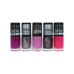 Maybelline Vernis à ongles - Set 2 (5 couleurs) Vernis à ongles - Set 2 (5 couleurs)