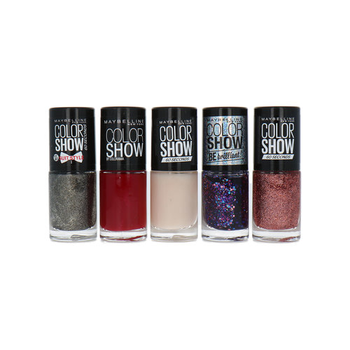 Maybelline Vernis à ongles - Set 5 (5 couleurs)