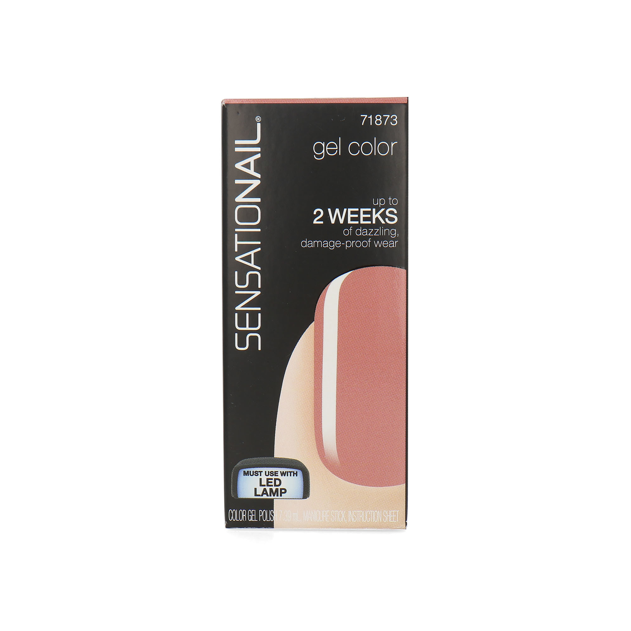 Sensationail Gel Color Vernis à ongles - 71873 Pink Pawn