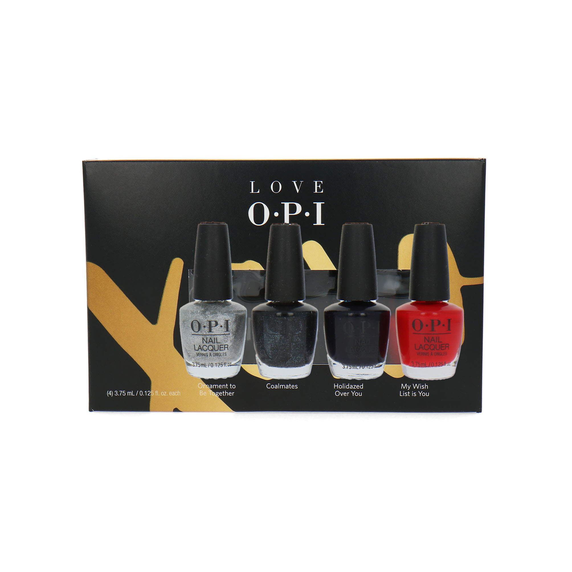 O.P.I Love O.P.I Holiday XOXO Mini Nail Polish Ensemble-Cadeau