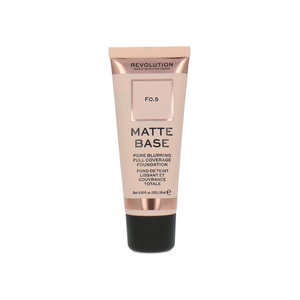 Matte Base Pore Blurring Full Coverage Fond de teint - F.5