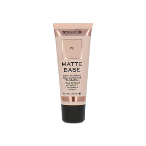 Matte Base Pore Blurring Full Coverage Fond de teint - F2