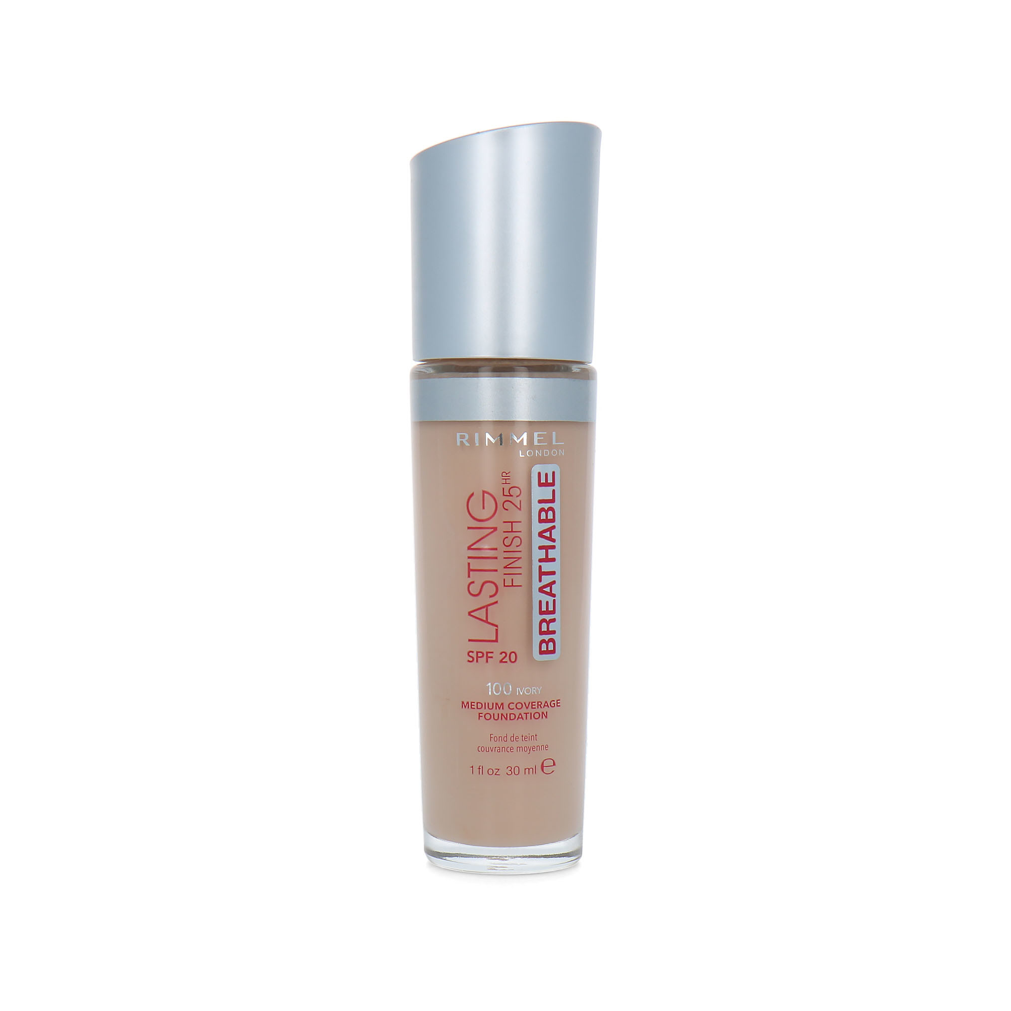Rimmel Lasting Finish Breathable Fond de teint - 100 Ivory
