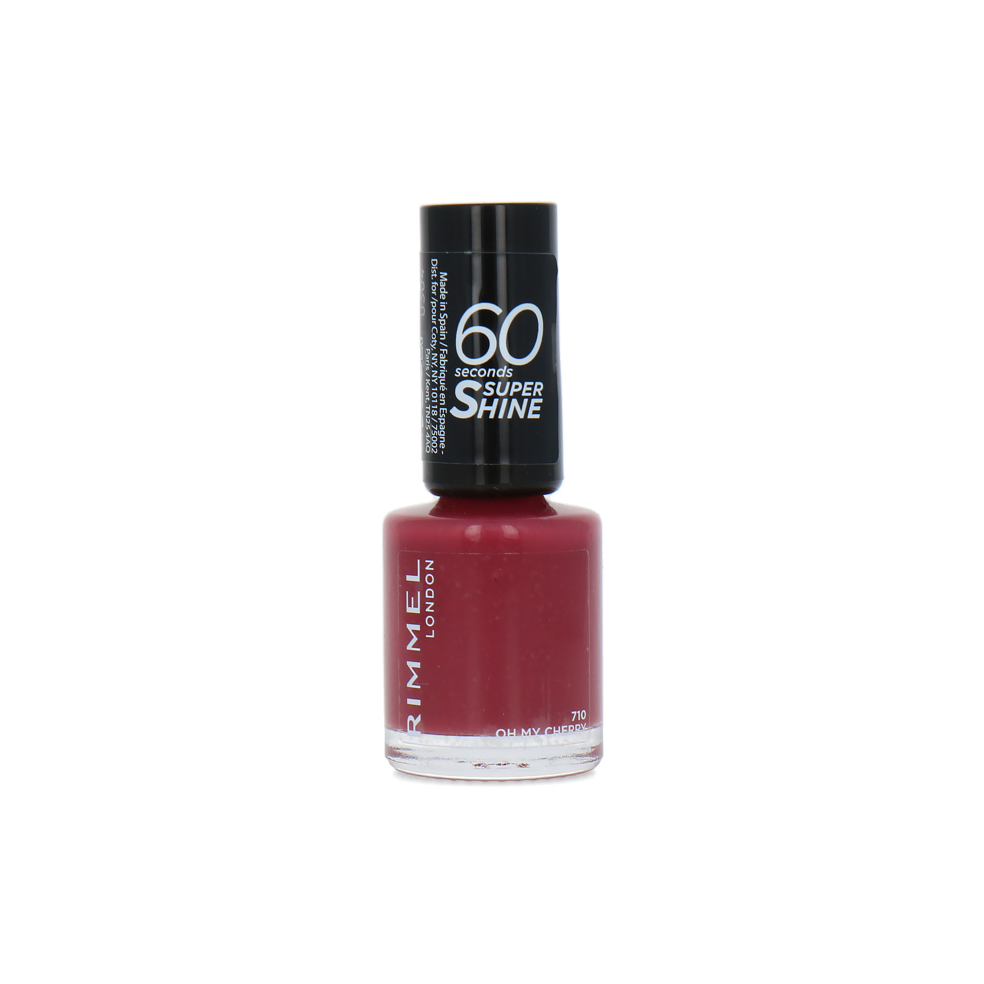 Rimmel 60 Seconds Super Shine Vernis à ongles - 710 Oh My Cherry!