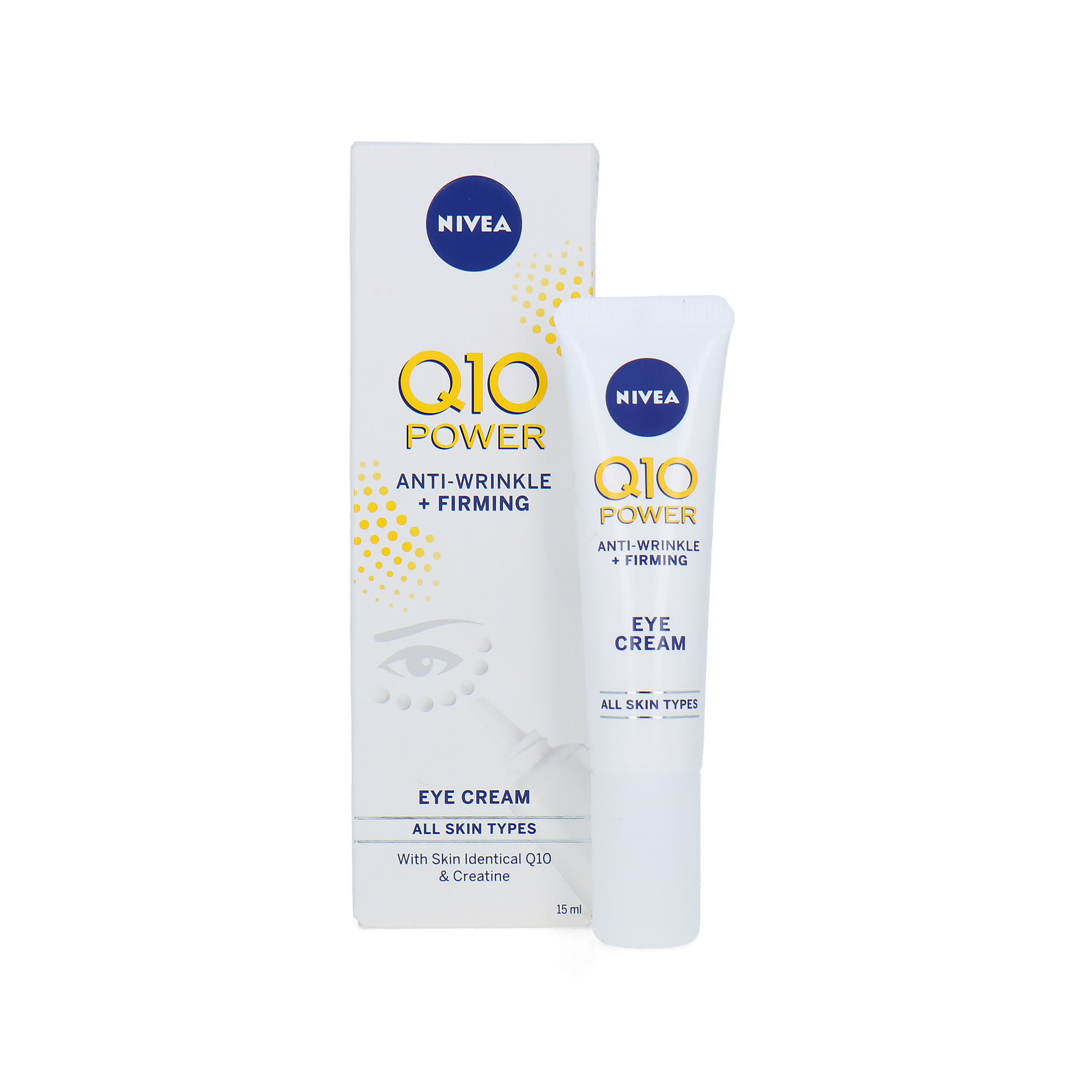 Nivea Q10 Power Anti-Wrinkle + Firming Crème yeux - 15 ml
