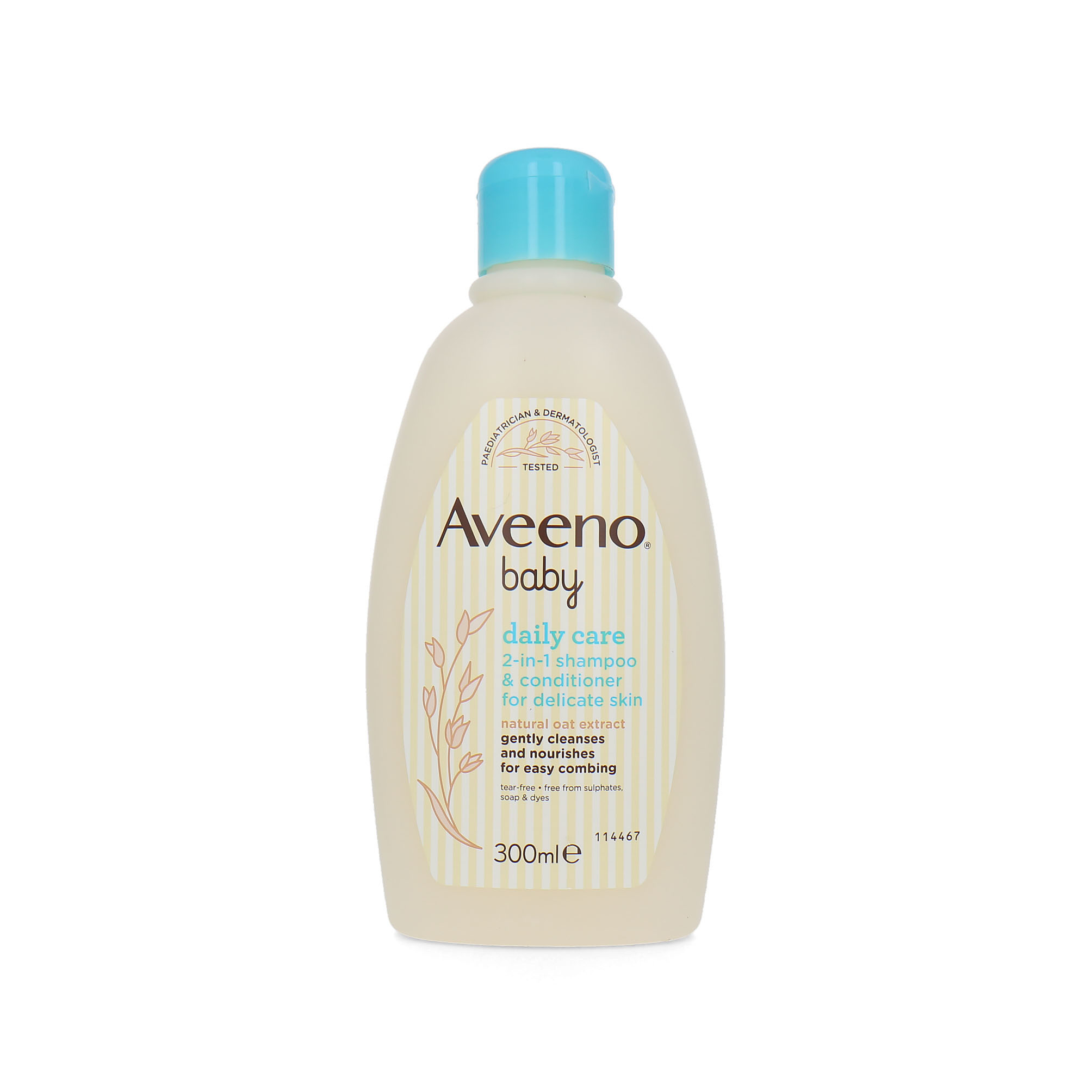 Aveeno Baby Daily Care 2-in-1 Shampoo & Conditioner - 300 ml