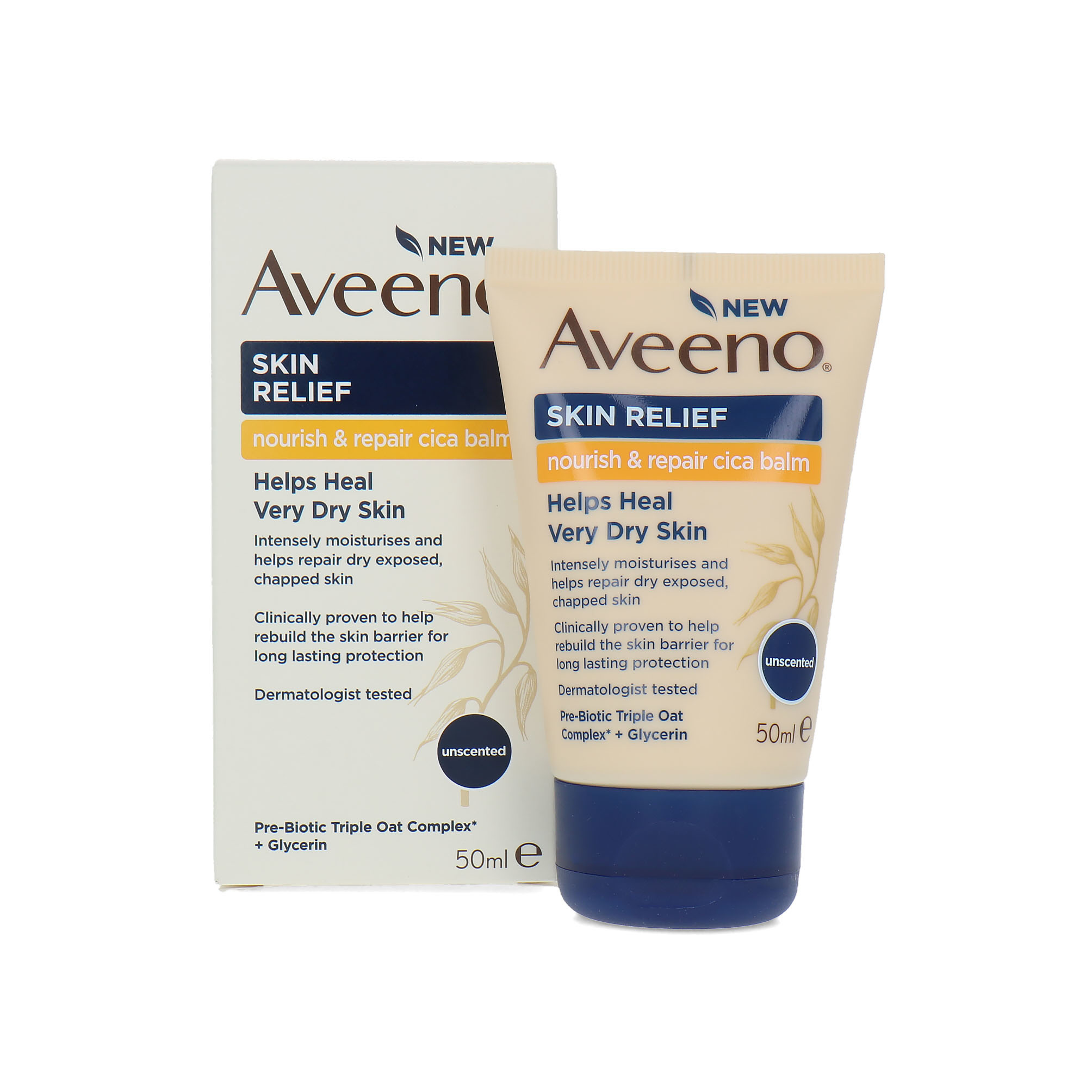 Aveeno Skin Relief Nourish & Repair Cica Balm (Non parfumé)