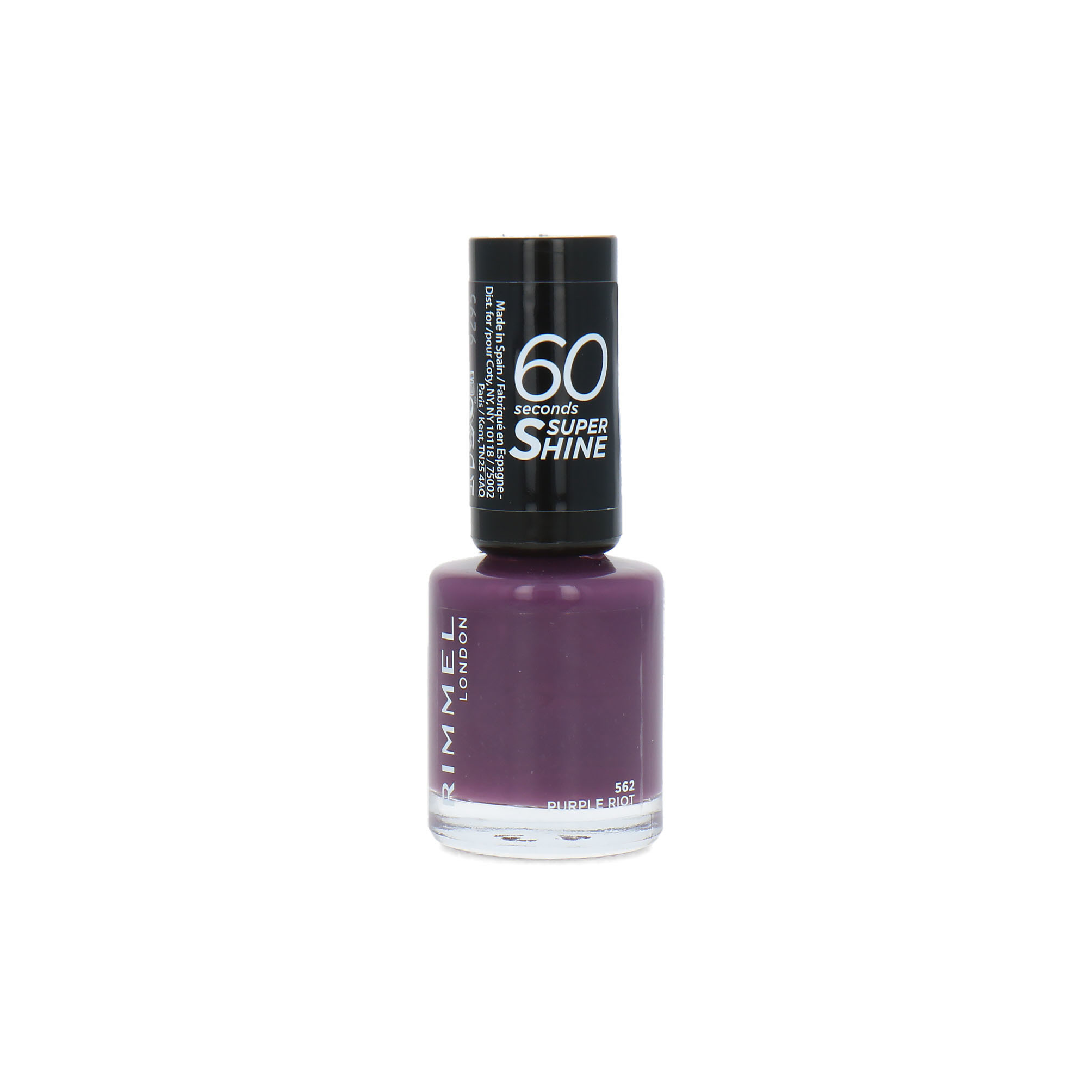 Rimmel 60 Seconds Super Shine Vernis à ongles - 562 Purple Riot
