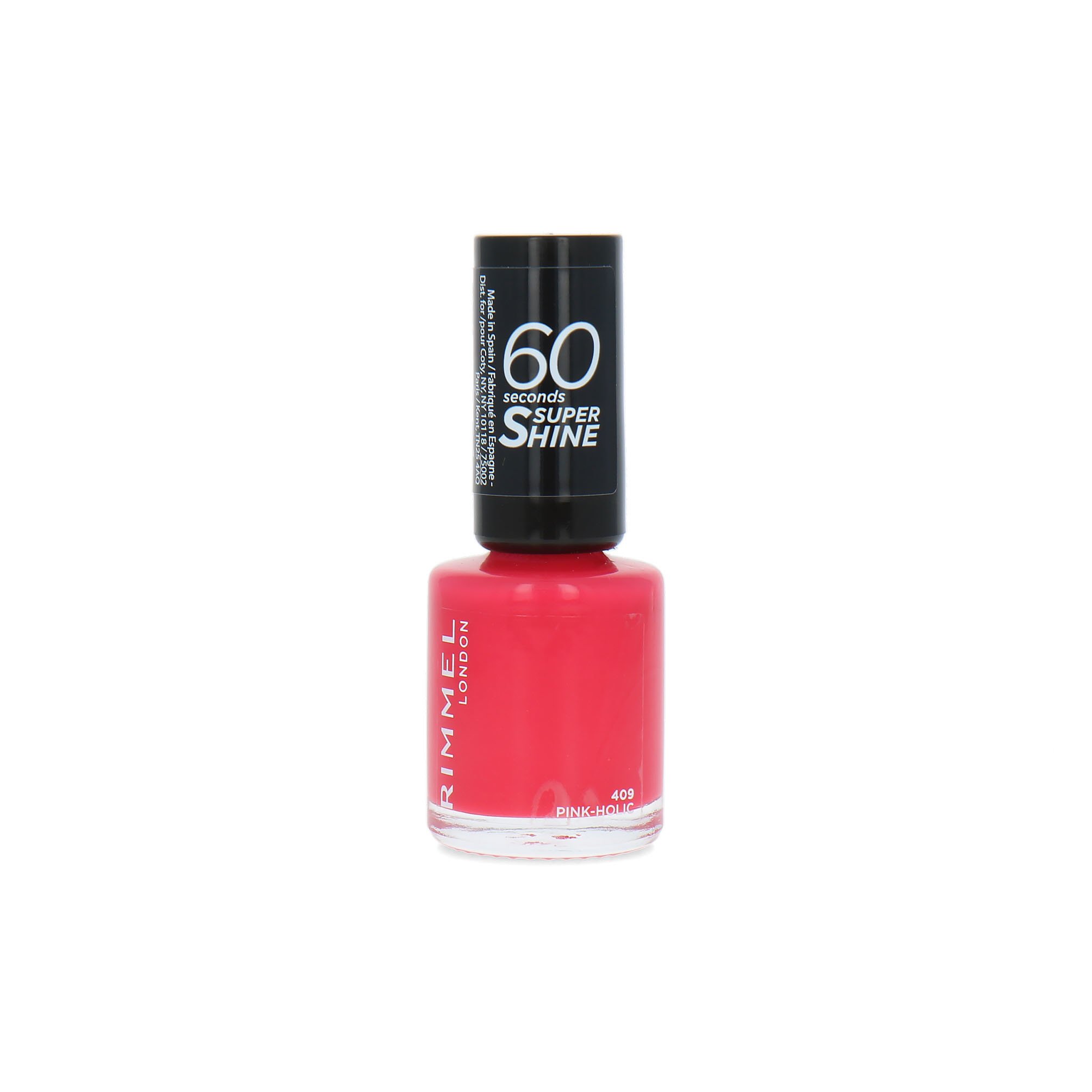 Rimmel 60 Seconds Super Shine Vernis à ongles - 409 Pink-Holic