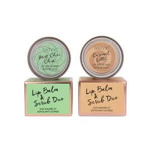 Lip Balm and Scrub Duo - Caramel Latte + Mint Choc Chip (Ensemble de 2)