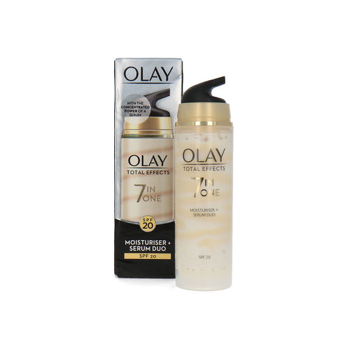 Olay Total Effect 7-in-1 Moisturiser + Serum Duo - 40 ml