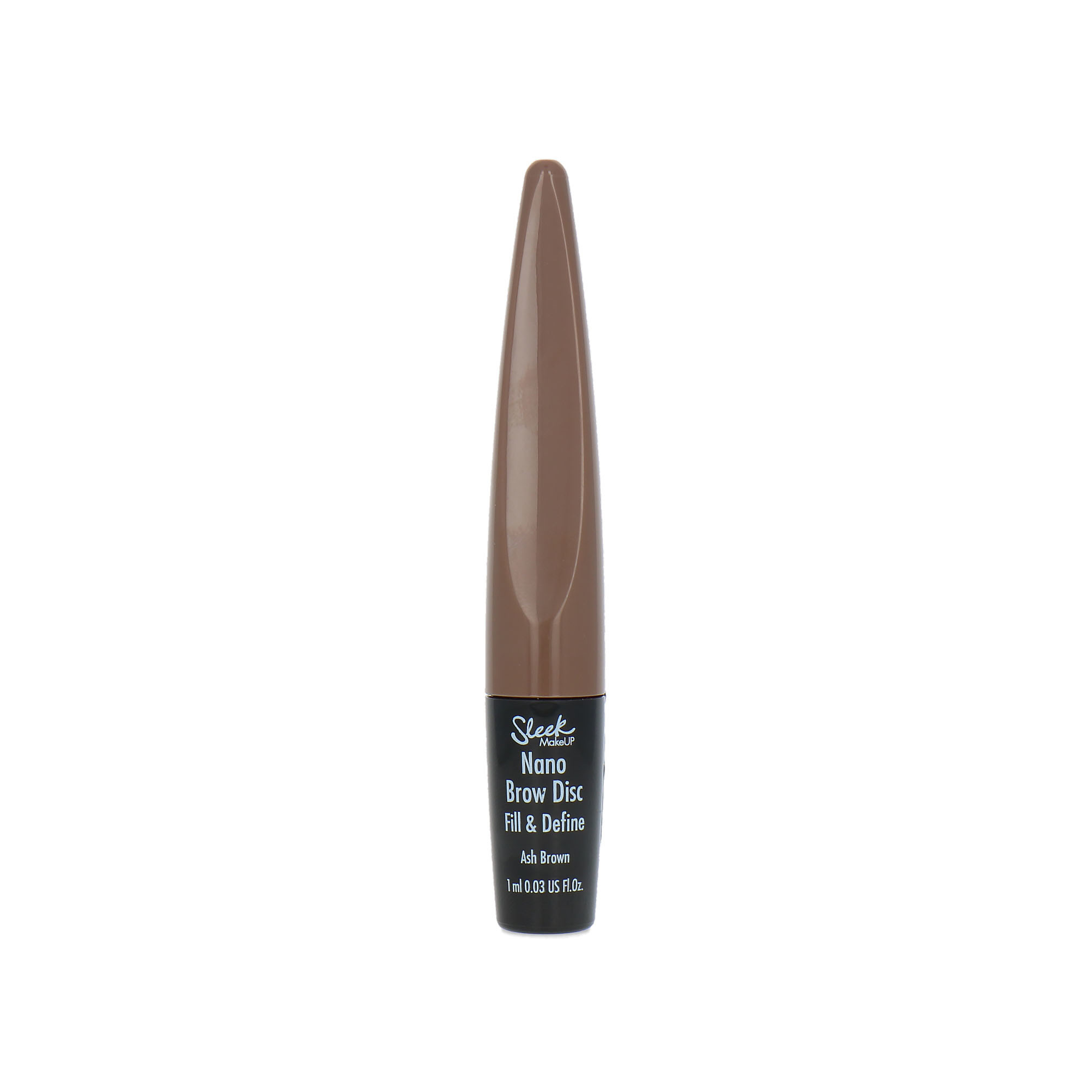 Sleek Nano Brow Disc Fill & Define Gel Sourcils - Ash Brown