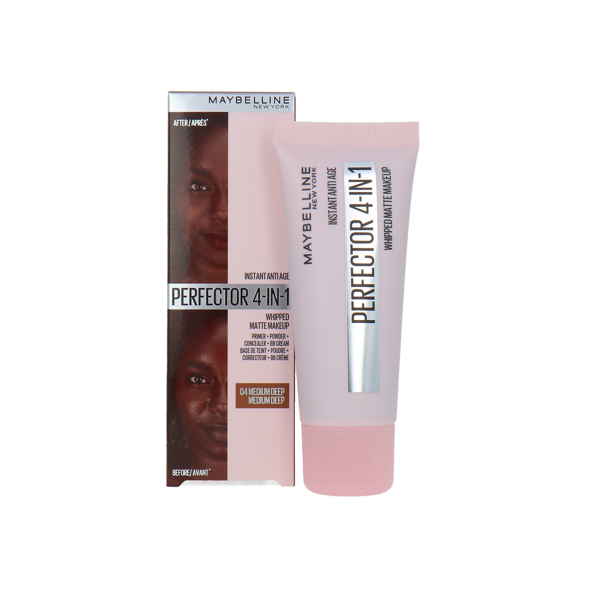 Maybelline Instant Anti-Age 4-in1 Perfector Whipped Matte Make-up - 04 Medium/Deep - 30 ml