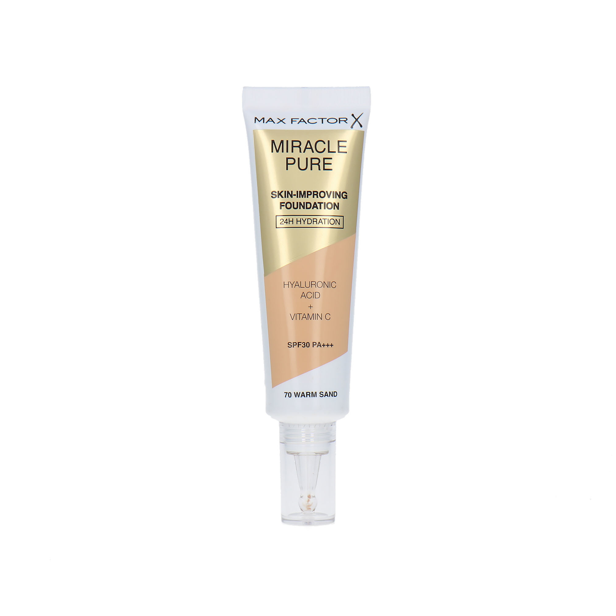 Max Factor Miracle Pure Skin-Improving Fond de teint - 70 Warm Sand