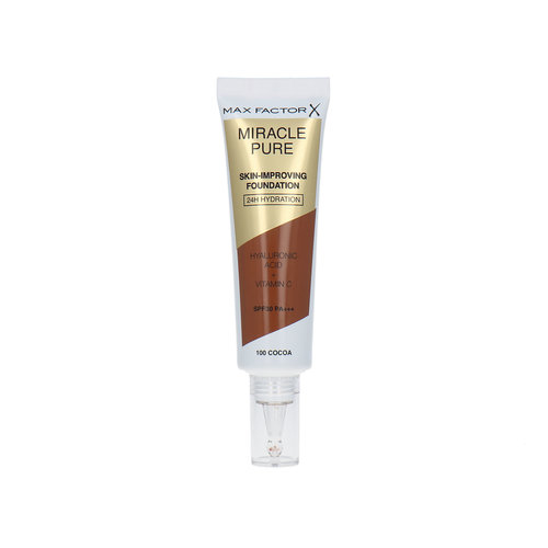 Max Factor Miracle Pure Skin-Improving Fond de teint - 100 Cocoa