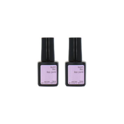 Sensationail Gel Color Vernis à ongles - Lavish Lilac 2 x 7.39 ml (Sans boîte)