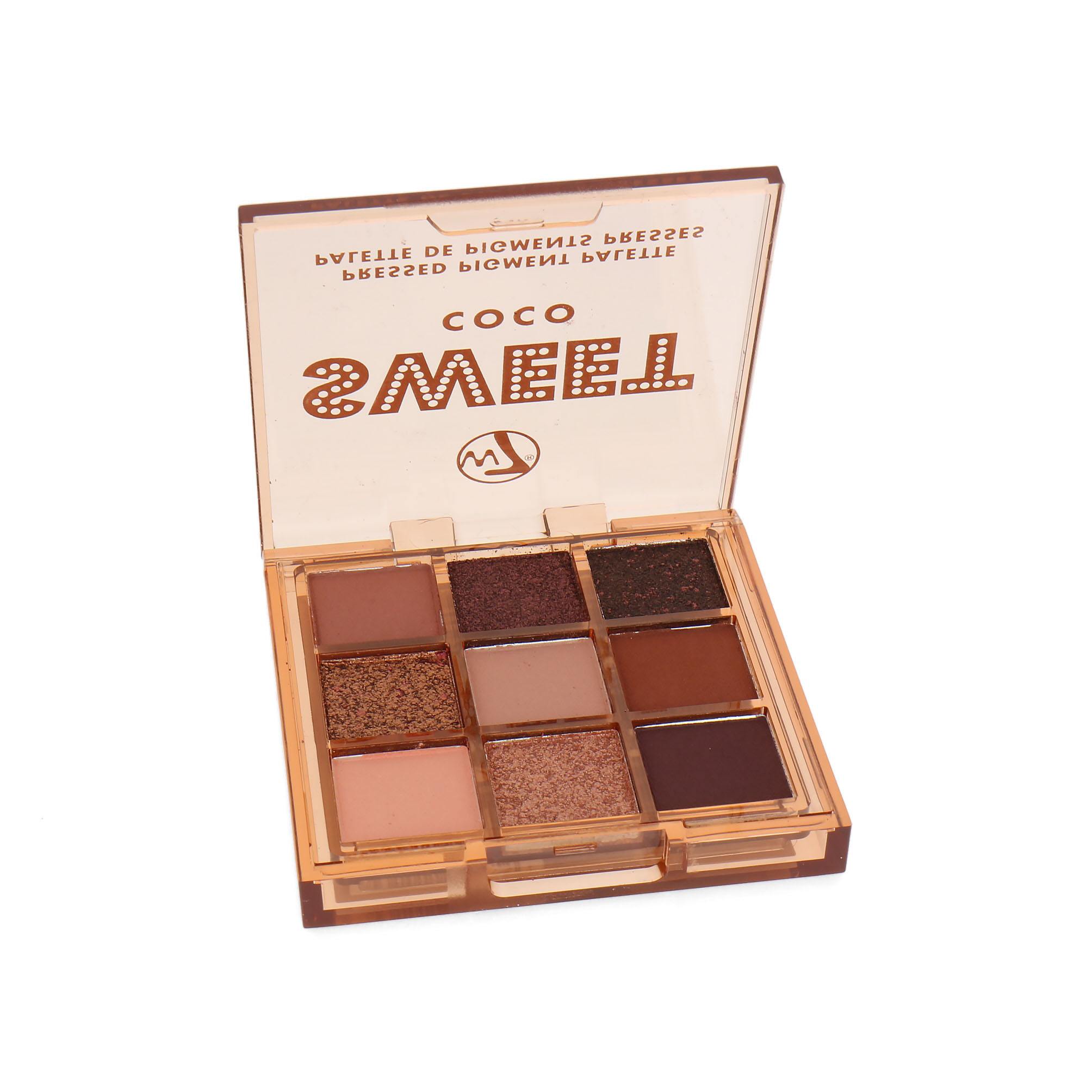 W7 Pressed Pigment Palette Yeux - Sweet Coco