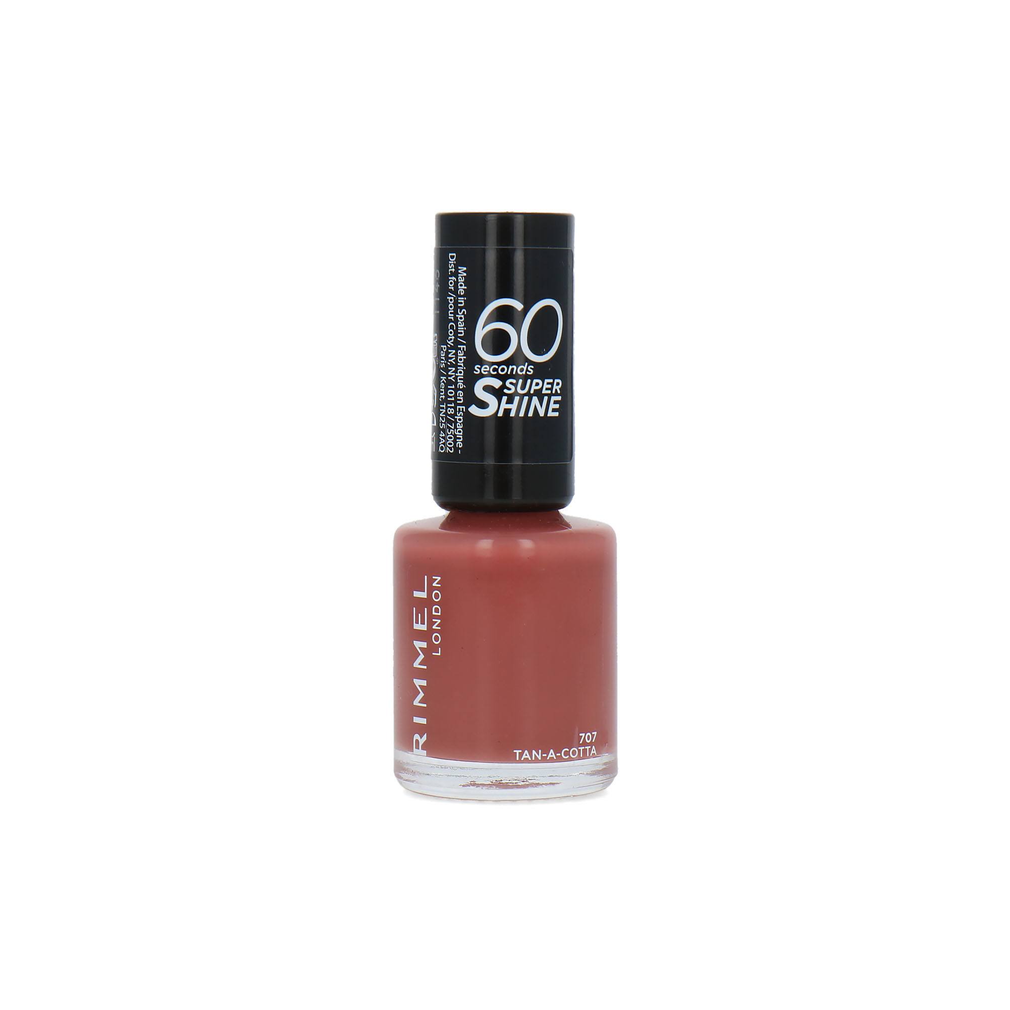 Rimmel 60 Seconds Super Shine Vernis à ongles - 707 Tan-A-Cotta