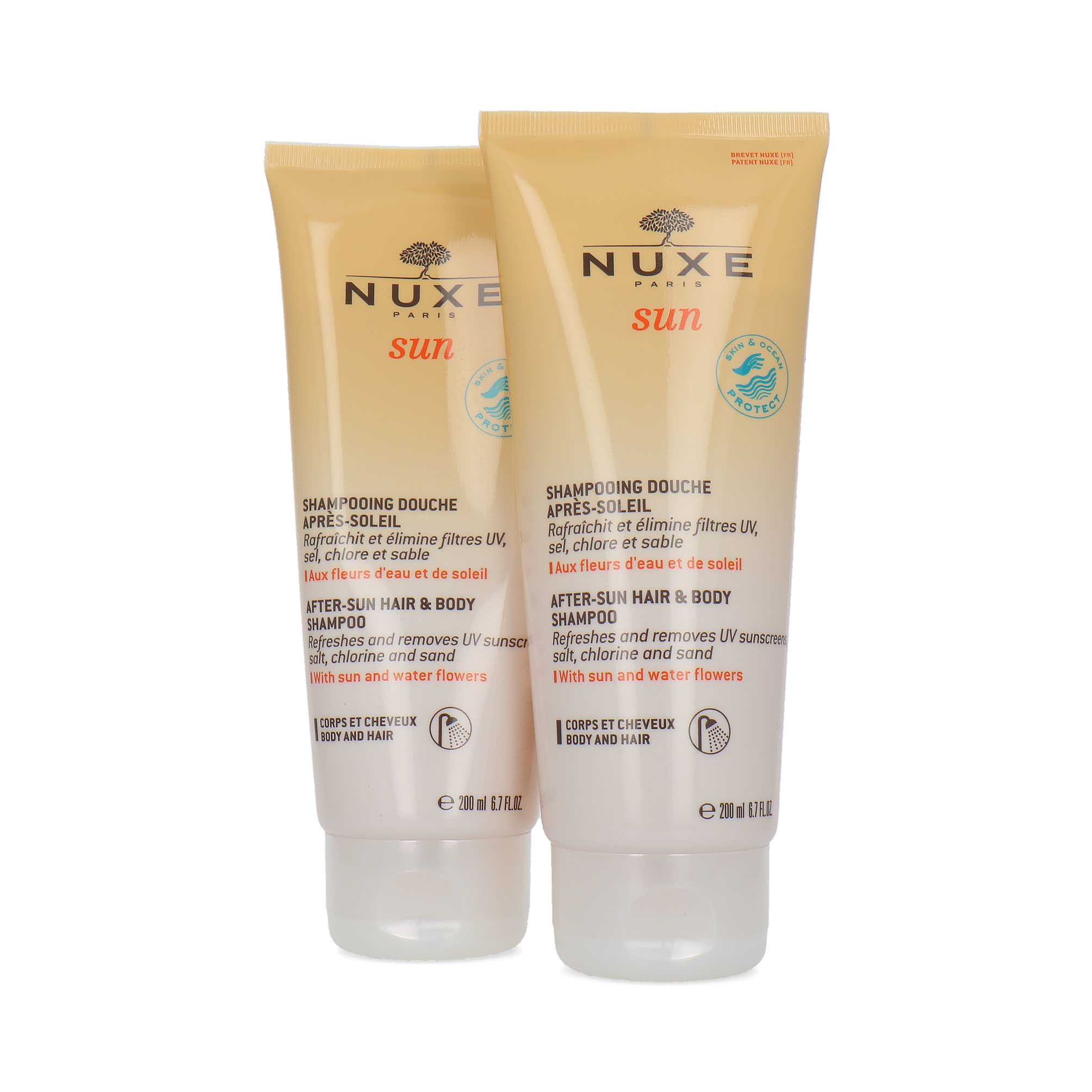 Nuxe Sun After Sun Hair & Body Shampoo - 2 x 200 ml