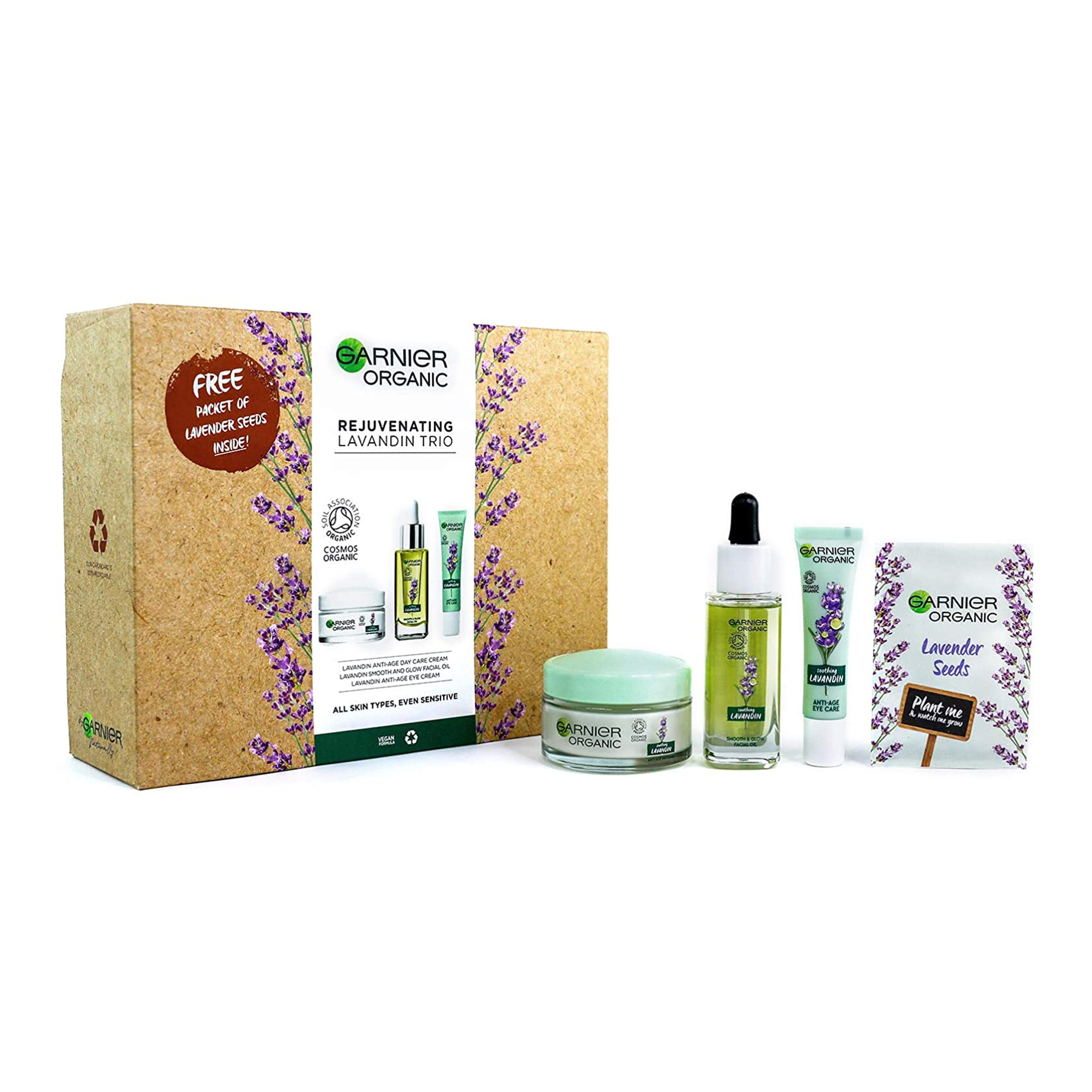 Garnier Organic Rejuvenating Lavandin Trio Ensemble-Cadeau