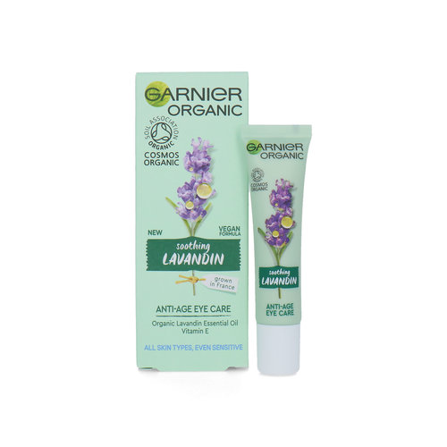 Garnier Organic Anti-Age Crème yeux - Soothing Lavandin Garnier Organic Anti-Age Crème yeux - Soothing Lavandin