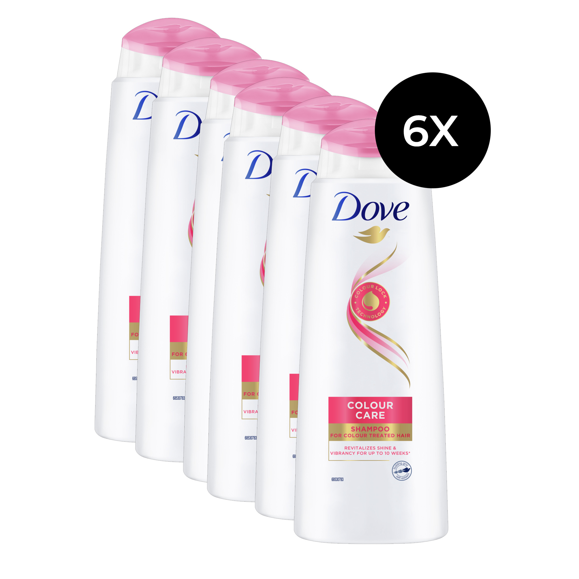 Dove Colour Care Shampooing - 6x 400 ml (pour cheveux colorés)