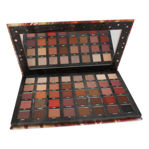 W7 Warm Up The Hottest Nudes Palette Yeux