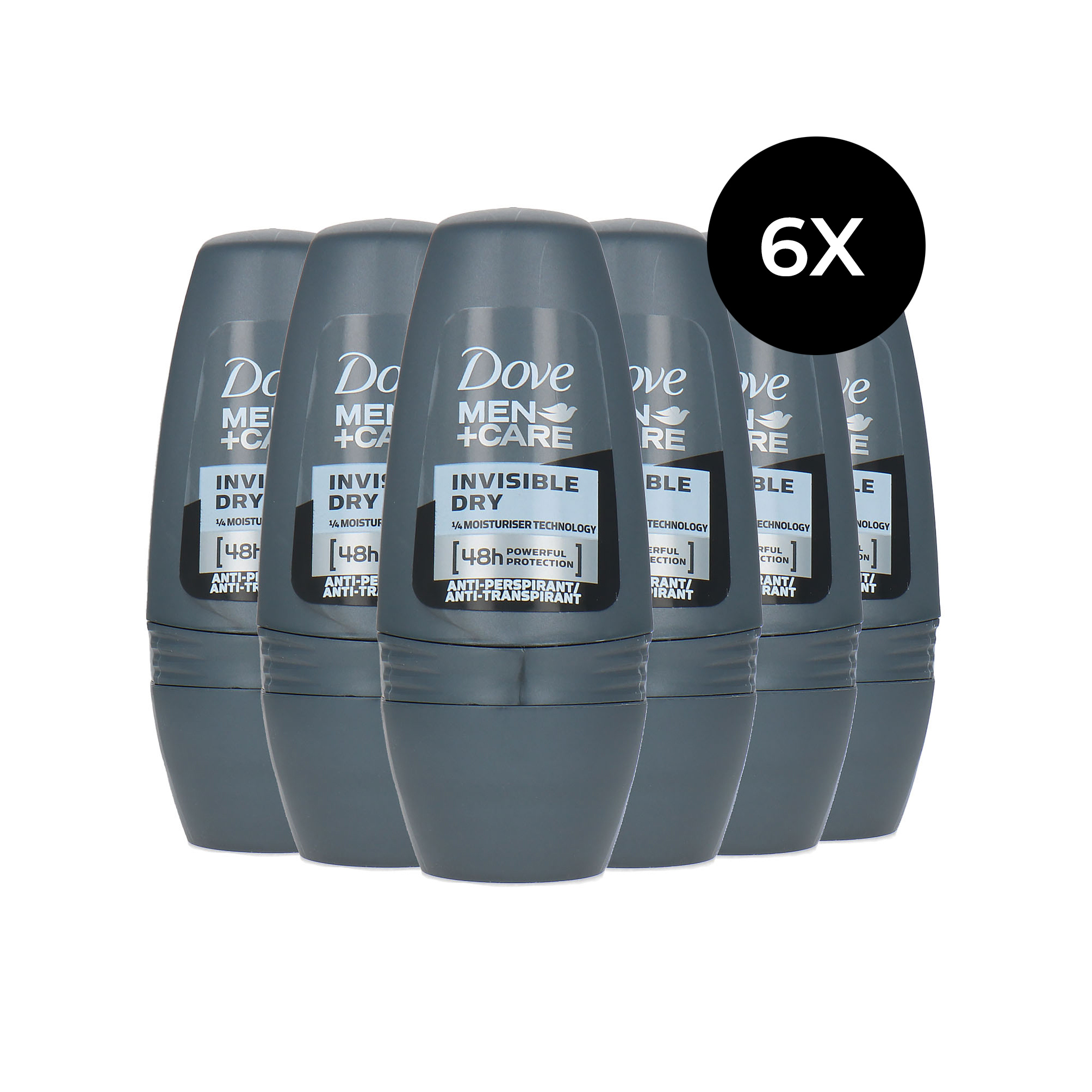 Dove Men + Care Déodorant - Invisible Dry (6 pièces)