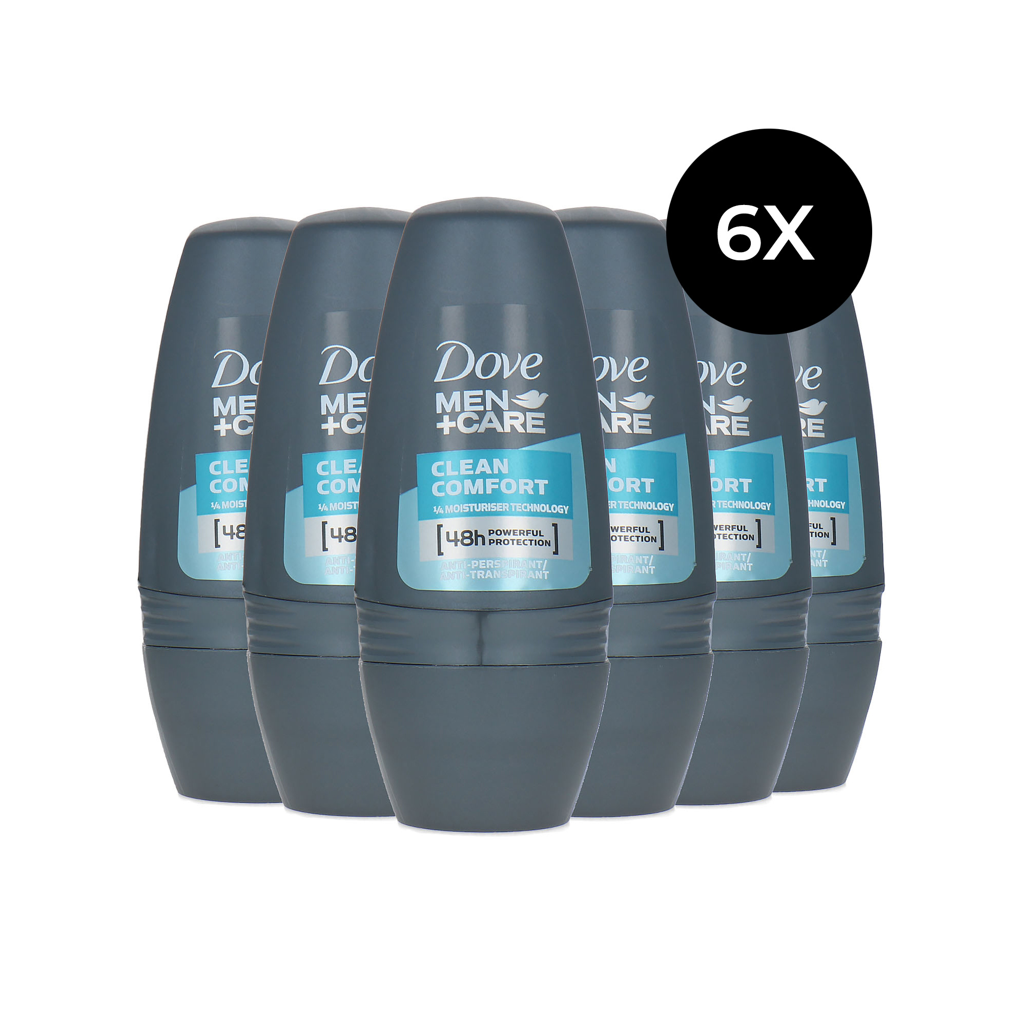 Dove Men + Care Déodorant - Clean Comfort (6 pièces)
