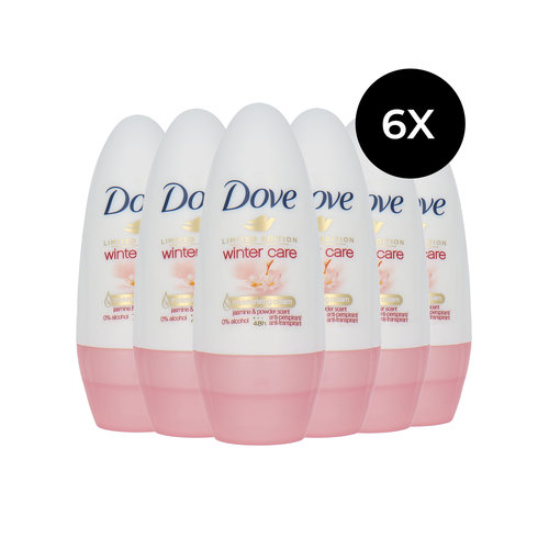 Dove Winter Care Déodorant - Jasmine & Powder Scent (6 pièces)