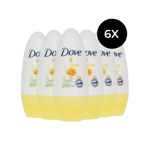 Dove Go Fresh Déodorant - Grapefruit & Lemongrass Scent (6 pièces)