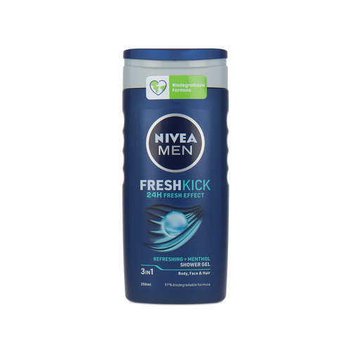 Nivea Men Fresh Kick Shower Gel - 250 ml