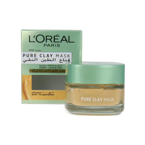 L'Oréal Pure Clay Mask 50 ml - Fairer Looking Skin